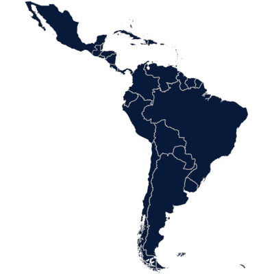 Map of Latin America